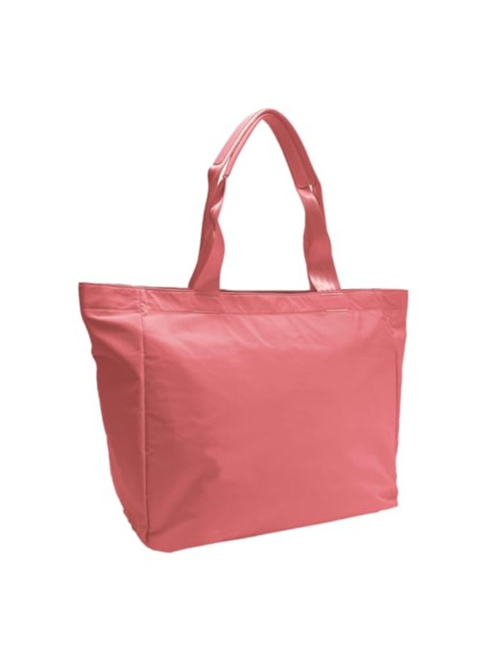 Nylon Tote Bag Large Water Resistant Puffy Shoulder Handbag 14" Laptop Work